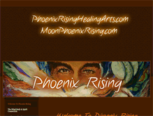 Tablet Screenshot of moonphoenixrising.com